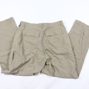REI Pantalon Homme 36 Beige Sahara Cargo Nylon Léger Extérieur Randonnée